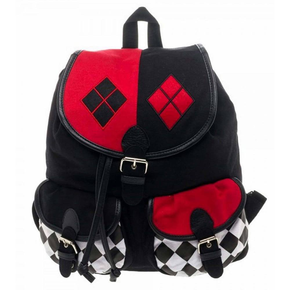 Harley Quinn Knapsack Backpack Black