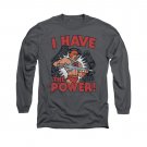 He-Man I Have The Power Long Sleeve T-Shirt Gray