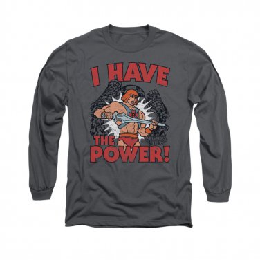 He-Man I Have The Power Long Sleeve T-Shirt Gray