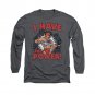 He-Man I Have The Power Long Sleeve T-Shirt Gray