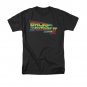 Back To The Future II Men's Logo Tee Shirt Black