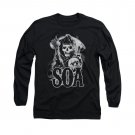 Sons Of Anarchy Smoky Reaper Long Sleeve T-Shirt Black