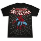 The Amazing Spiderman Web Shirt Black