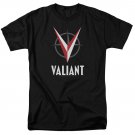 Valiant Logo T-Shirt Black