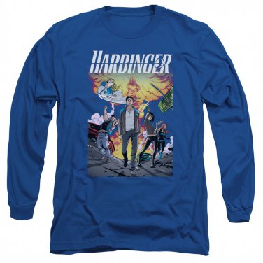 Harbinger Foot Forward Long Sleeve T-Shirt Blue