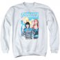 Harbinger Gals Crew Neck Sweatshirt White