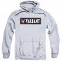 Valiant Horizontal Logo Pullover Hoodie Gray