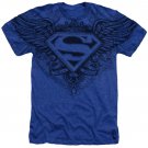 Superman Sublimated Logo T-Shirt Blue