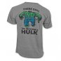 Hulk Double Sided Grey T-Shirt Gray