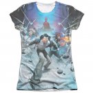 Harbinger Eyes Juniors Sublimation T-Shirt White