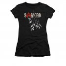 Sons Of Anarchy Rip Through Juniors T-Shirt Black