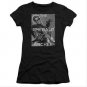 Green Arrow The Emerald Archer Juniors T-Shirt Black