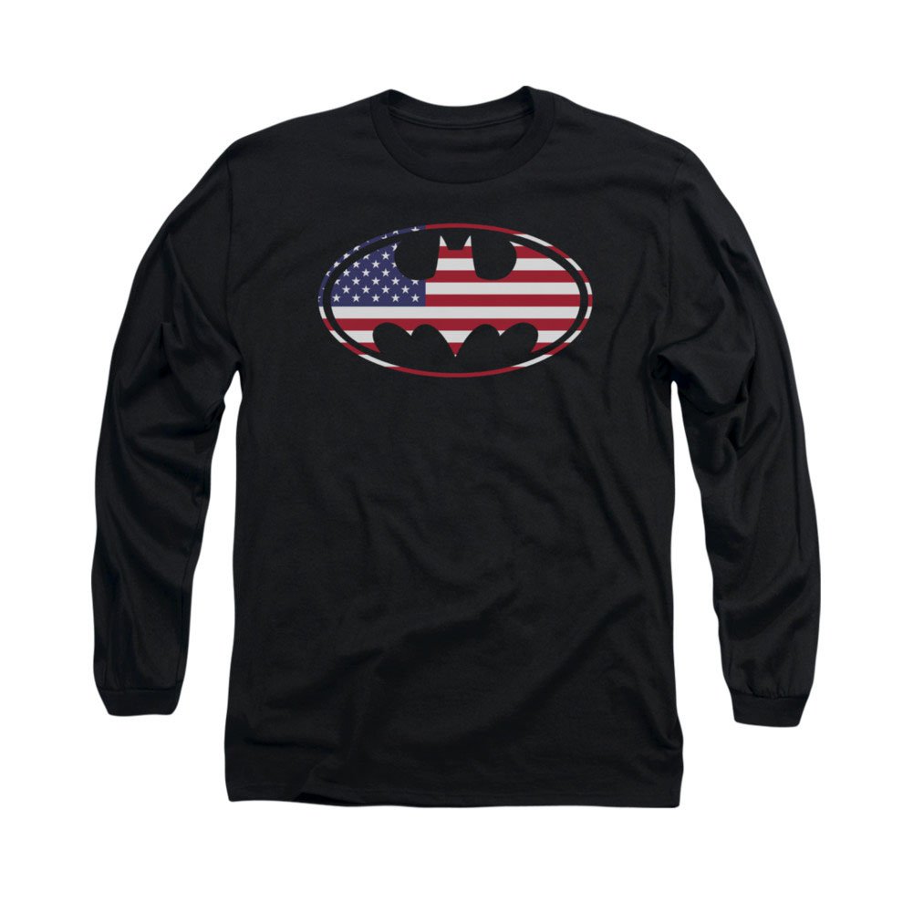 Batman American Flag Oval Women's T-Shirt main image 1