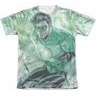 Green Lantern Lightning Sublimation T-Shirt White