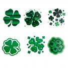 Temporary Shamrock Tattoo Green