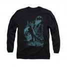 Batman Gritted Teeth Long Sleeve T-Shirt Black