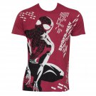 Spiderman Michael Cho Dark Shirt Red