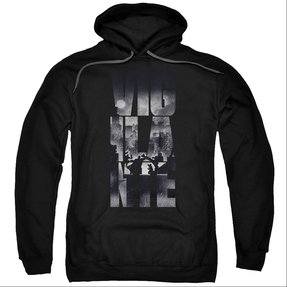 Batman v Superman Vigilante Pullover Hoodie Black