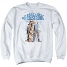 Archer & Armstrong Two Against All Crew Neck Sweatshirt White