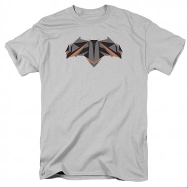 Batman v Superman Tech Bat Logo T-Shirt Gray