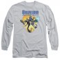 Quantum And Woody Three'S A Crowd Long Sleeve T-Shirt Gray