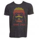 Men's Star Wars Game Over Junk Food Brand Tee Shirt Gray