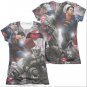 Batman v Superman Showdown Sublimation Juniors T-Shirt White
