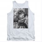 Superman Steel Tank Top White