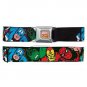 Marvel Avengers Faces Seatbelt Buckle Belt Black