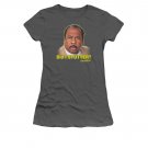 The Office Did I Stutter Juniors T-Shirt Gray