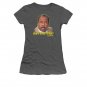 The Office Did I Stutter Juniors T-Shirt Gray