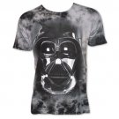 Star Wars Darth Vader Helmet Mineral Wash TShirt Gray