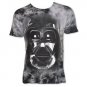 Star Wars Darth Vader Helmet Mineral Wash TShirt Gray