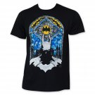 Batman Stained Glass Tee Shirt Black