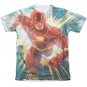 The Flash Faster Than Lightning Sublimation T-Shirt White