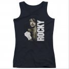 Rocky Painted Juniors Tank Top Black