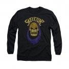 He-Man Skeletor Hoodied Long Sleeve T-Shirt Black