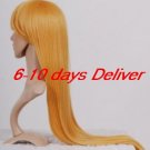 blonde straight Naruto Tsunade cosplay wig