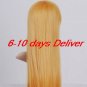 blonde straight Naruto Tsunade cosplay wig