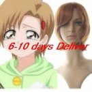Quality Brown Bleach Kurosaki Yuzu Nylon Cosplay Wig