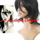 Black Bleach Ulquiorra Cifer Japan Imported Nylon Cosplay Wig