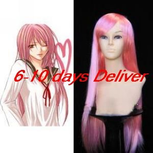 Air Gear Simca Pink Cosplay Wig