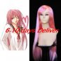 Air Gear Simca Pink Cosplay Wig