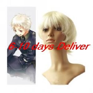 Axis powers Gilbert Bailshumit Cosplay Wig