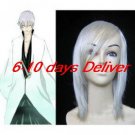 Bleach 3rd Division Ichimaru Gin Cosplay Wig