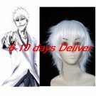 Bleach Hollow Kurosaki Ichigo Cosplay Wig White Short Anime Hair