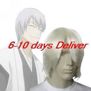 Bleach Ichimaru Gin Cosplay Wig