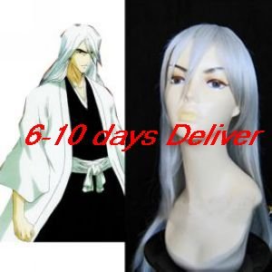 Bleach Jushiro Ukitake Cosplay Wig