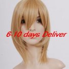 Blonde Hetalia Axis Powers Liechtenstein cosplay wig