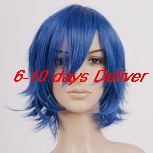Blue Starry Sky Iku Mizushima cosplay wig
